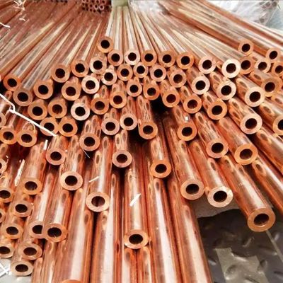 Tubulação de cobre pura ASTM C10100 C10200 C11000 do tamanho 99,9% feitos sob encomenda para a indústria