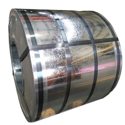 SGCC bobina galvanizada a quente 0,1-3 mm Superfície de spangle regular Zn30 Zn40 Zn100 DX51D