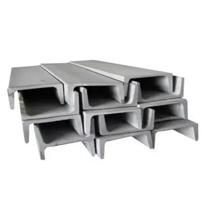 ASTM 201 304 316 Canal U de aço inoxidável laminado a quente