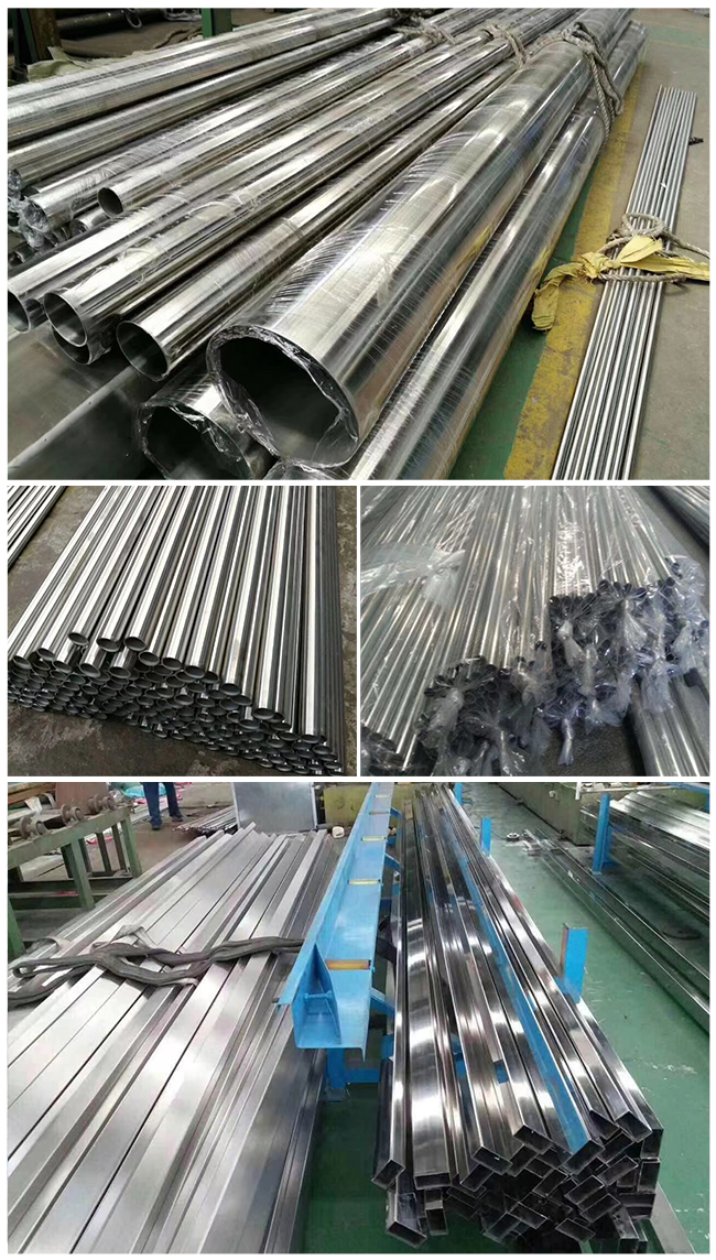 ASME B36 3/4 1 tubo de aço inoxidável 201 da tubulação de 2 polegadas tubulação de aço inoxidável 0 de 420 410 Asme