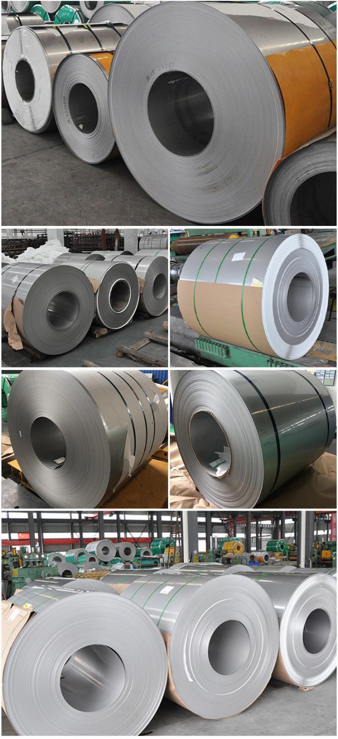 430 folha de aço inoxidável 1 das bobinas 347 de aço inoxidável laminados a alta temperatura frios de 440c 347H
